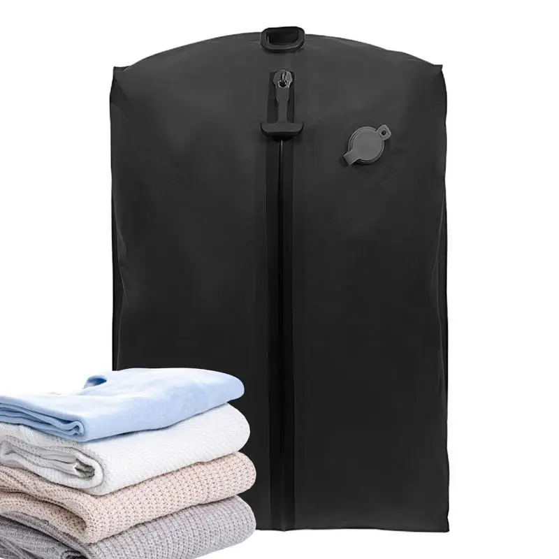 

Travel Vacuum Bags Vacuum Compression Bags For Travel Reusable Compression Waterproof Portable Packing For Laundry Garment Cube