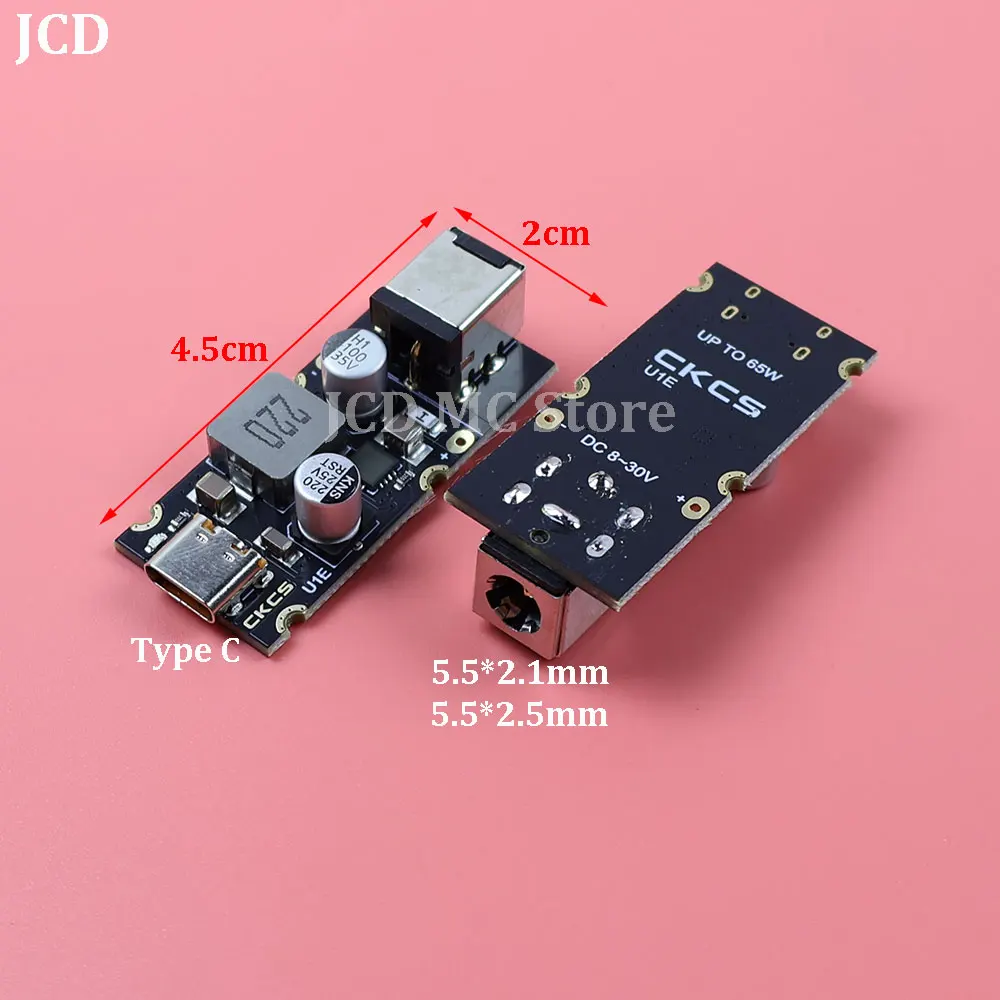 1piece QC 4.0/3.0 Type-C USB PD65W Fast Charging Adapter Module DC8-32V 3.25A 65W Step-Down Module For Huawei SCP/FCP Apple PD