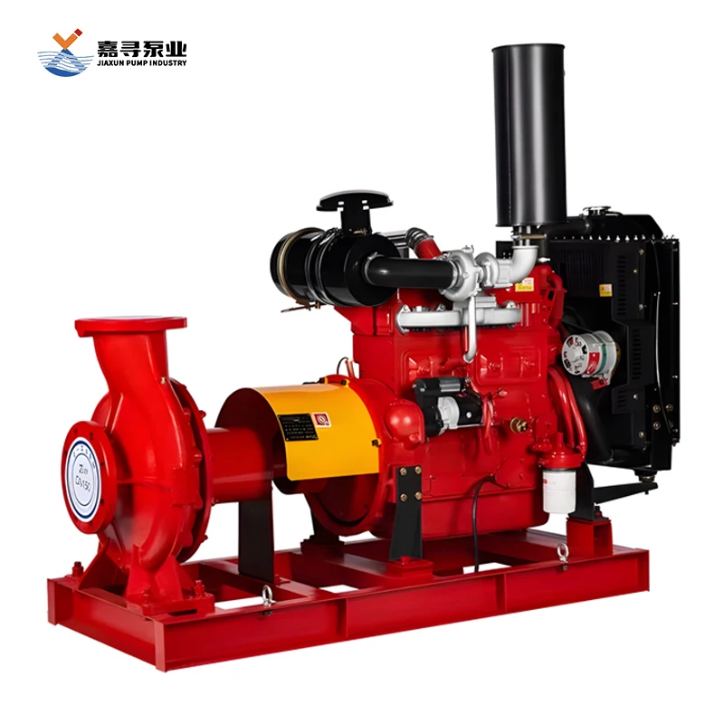 Factory Direct Commercial  Engine Fire Fighting Pump with Various Places.