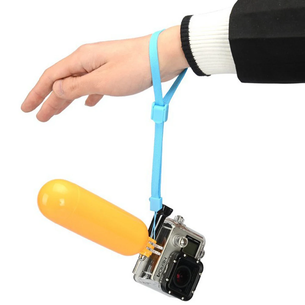 Water Floating Hand Grip Handle Mount Float Accessories with Long Screw  Part Kit Fit for GoPro Hero 9 8 7 6 5 4 Action Camera