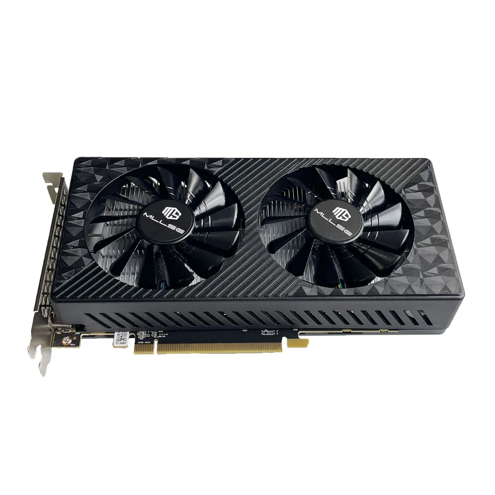 بطاقة رسومات الألعاب MLLSE AMD RX 590 8GB 2304SP GDDR5 256Bit PCI-E 3.0 × 16 6Pin Radeon GPU Rx 590 بطاقة فيديو Placa De Video