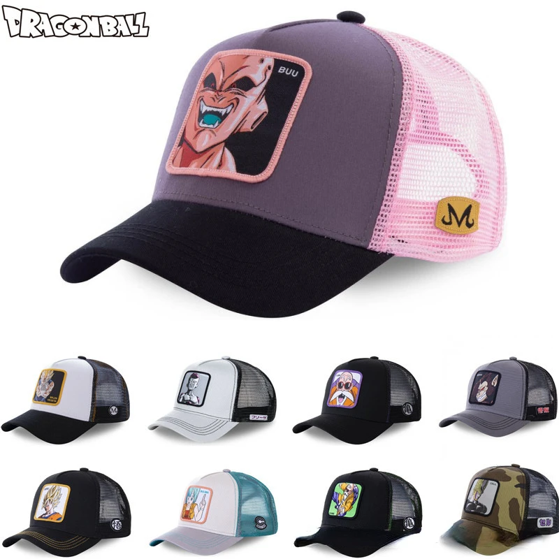 Dragon Ball Z Men's Caps Goku Hat Men's and Women's Baseball Caps Summer Sun Visor Gift Cap Apparel Accessories