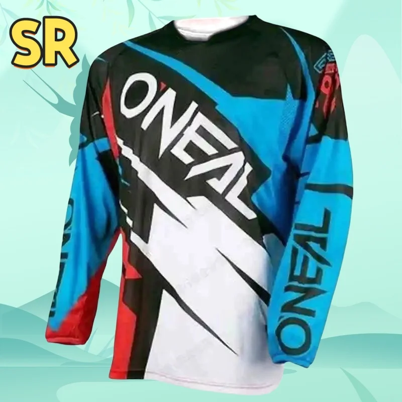 

SR 2025 long sleeved off-road motorcycle top breathable T-shirt for men and women outdoor sports mountain bike riding clothing