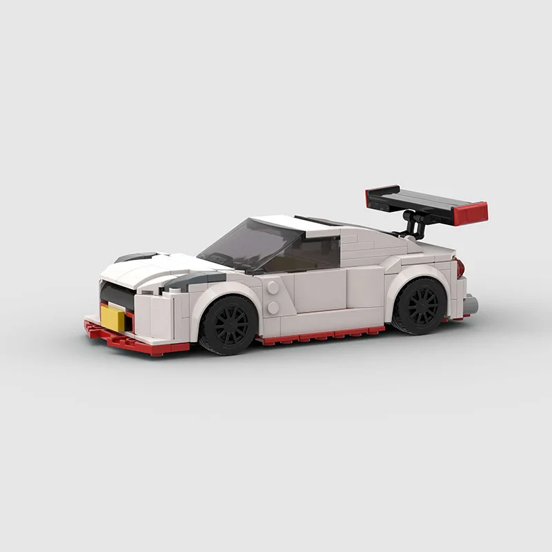 

251pcs Building Blocks, Creative Education, R35 Super Racing Car, Assembly DIY Puzzle MOC Car Toy Models Birthday Gift for Kids