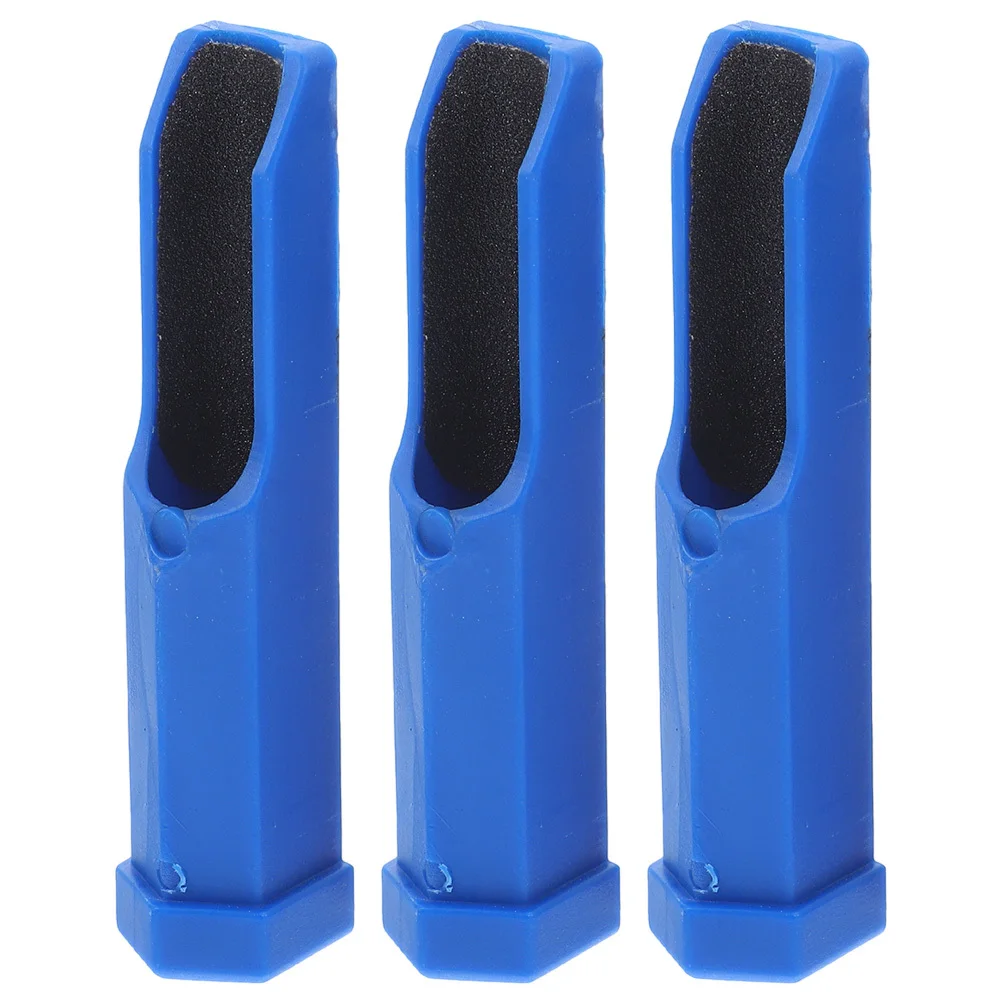 

3Pcs Billiard Cue Tip Shaper Plastic Trimmer Burnisher Durable PP Material Smooth Surface Nice Polished Avoid Miscues