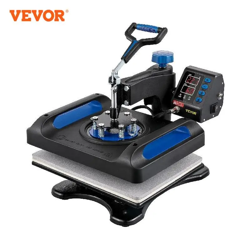 

VEVOR Heat Press Machine 12 x 15 /15x15 Inches Fast Heating 360 Swing Away Digital Sublimation T-shirt Vinyl Transfer Printer