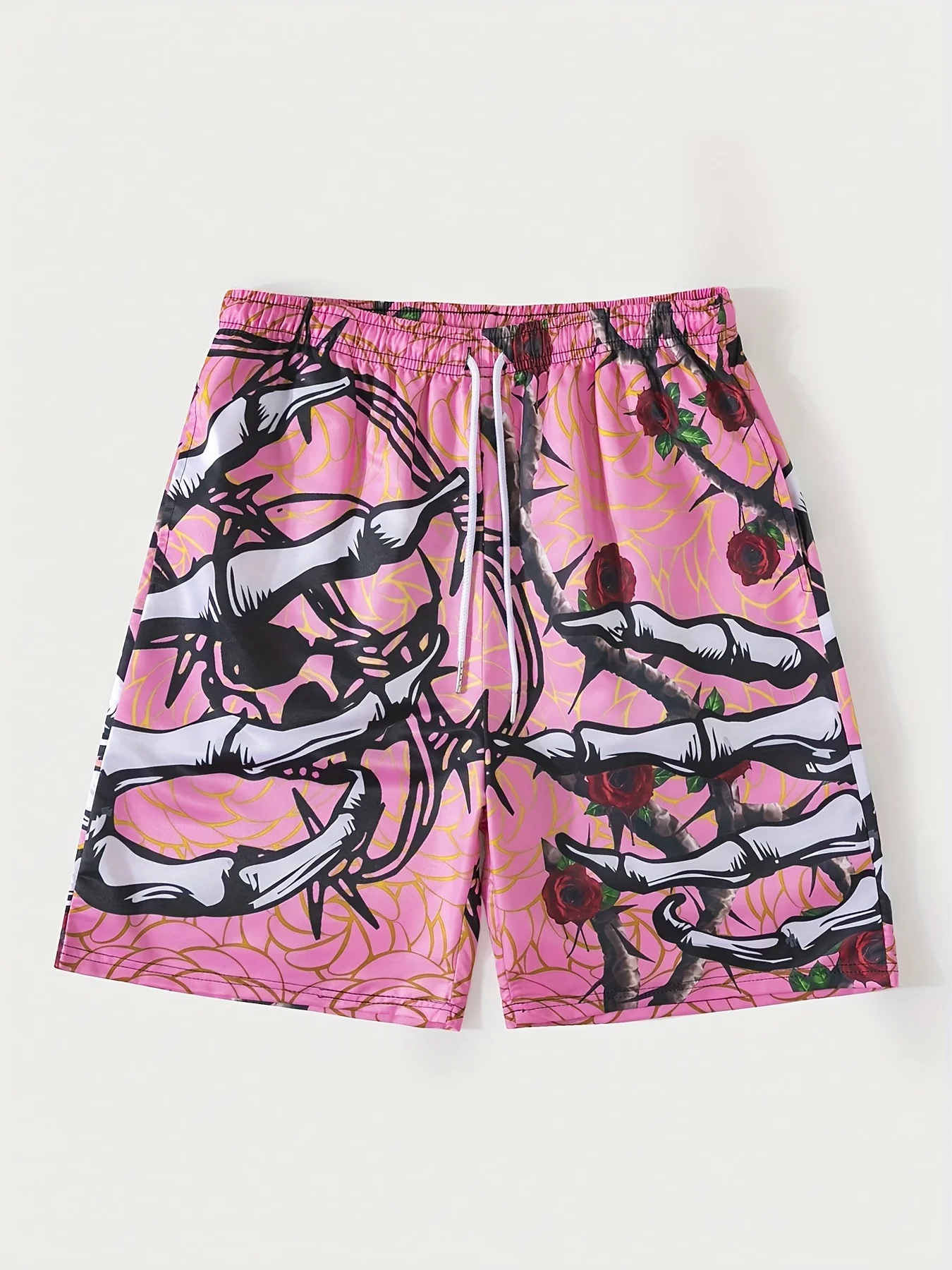 

Новые мужские шорты 2025 имеет повседневные свободные быстросохнущие модные тренды с 3D-принтом, комфорт и спортивность.