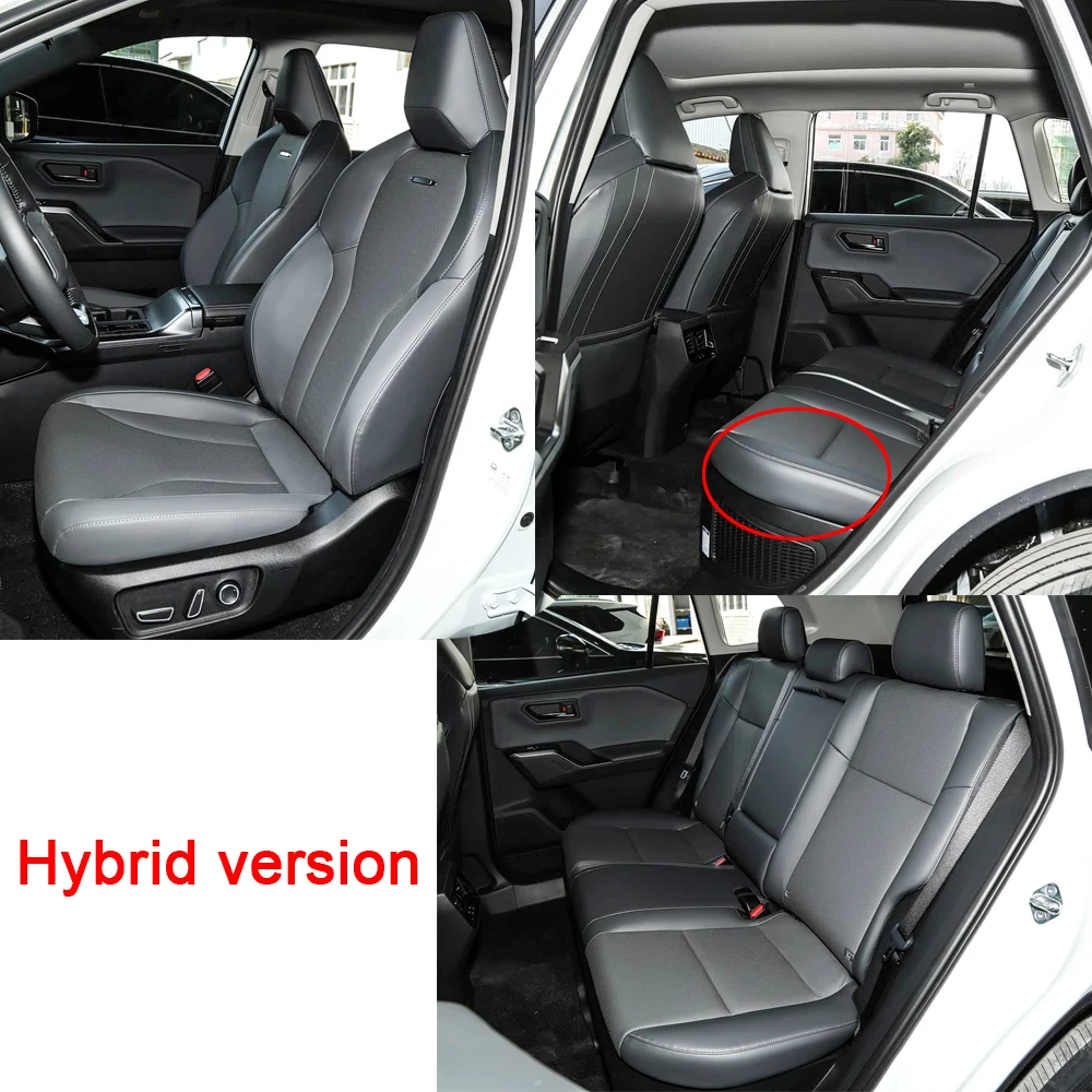 Car Special Seat Covers Full Set For Toyota RAV4 2026 Suede Seat Cushion Front Rear Seat Protectors Cover Car styling