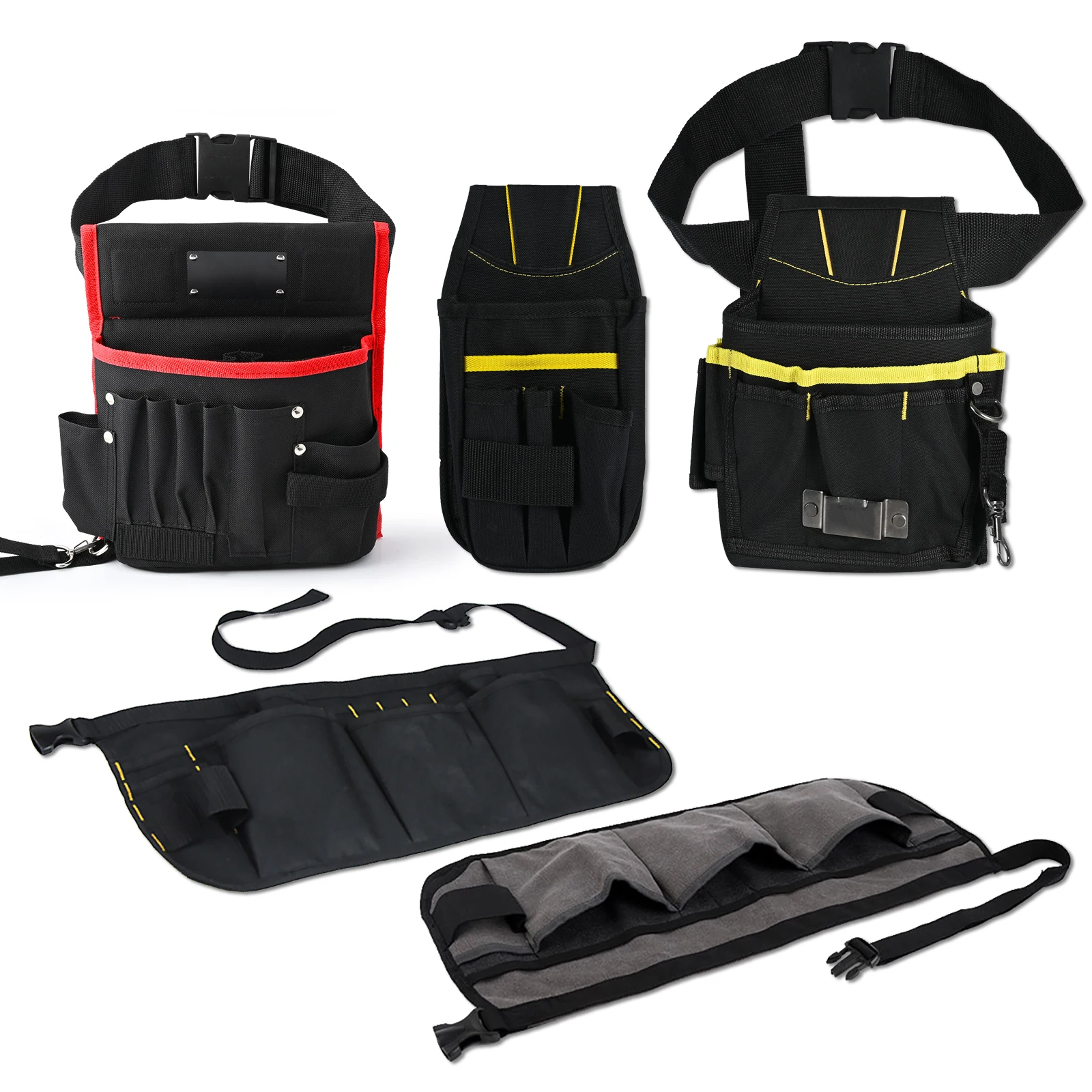 

EHDIS Wrapping Tool Pouch Waist Bag Car Vinyl Film Install Accessories Cleaning Squeegee Gadget Holding Multi-Pocket Organizer