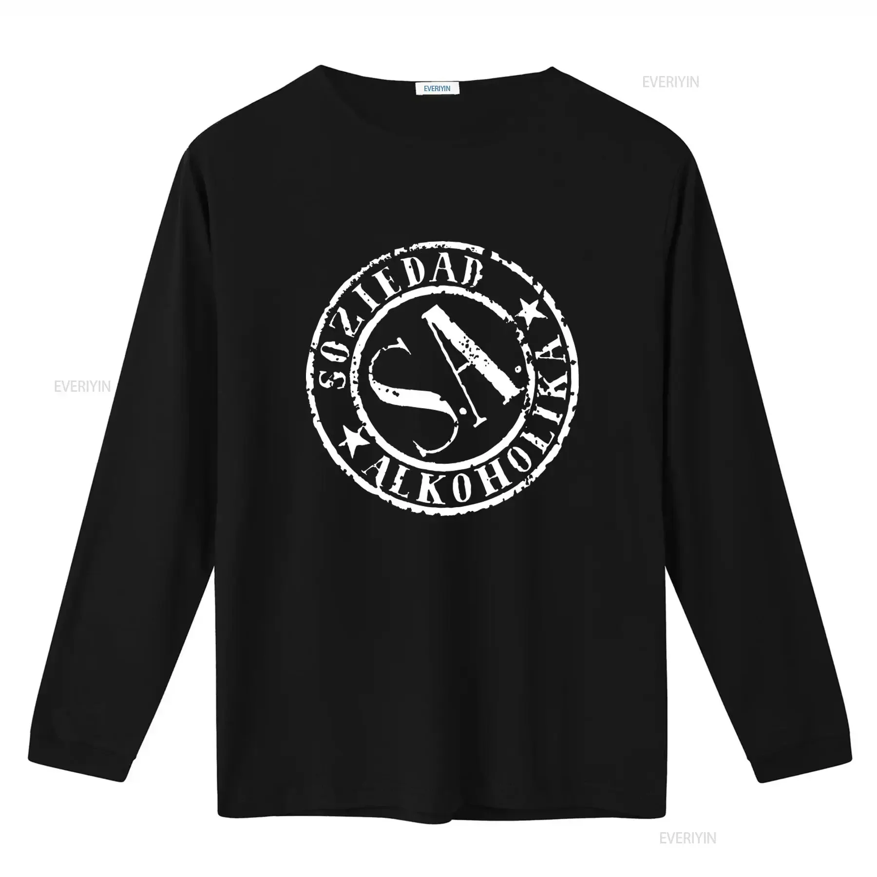 Soziedad Alkoholika Women's T Shirt Spanish Rock Urban Style Available in Different Sizes vintage Washed Stylish homme Slightly