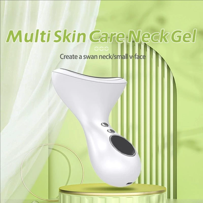 

Neck Face Beauty Device LED Photon Therapy Skin Tighten Reduce Double Chin Anti Wrinkle Facial Massager Skin Care