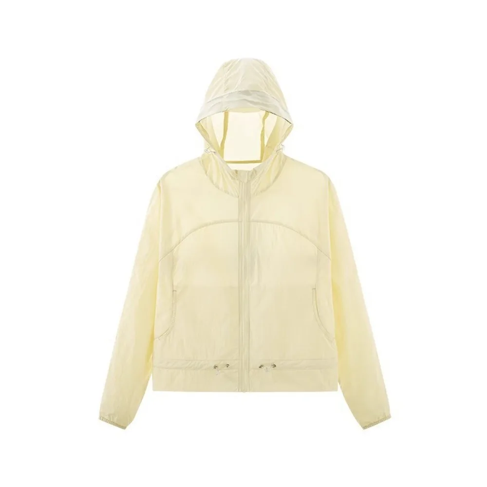 

Women in Spring and Summer Large Size Breathable, Quick-drying, Breathable, Waist-retracting Sunscreen Clothes