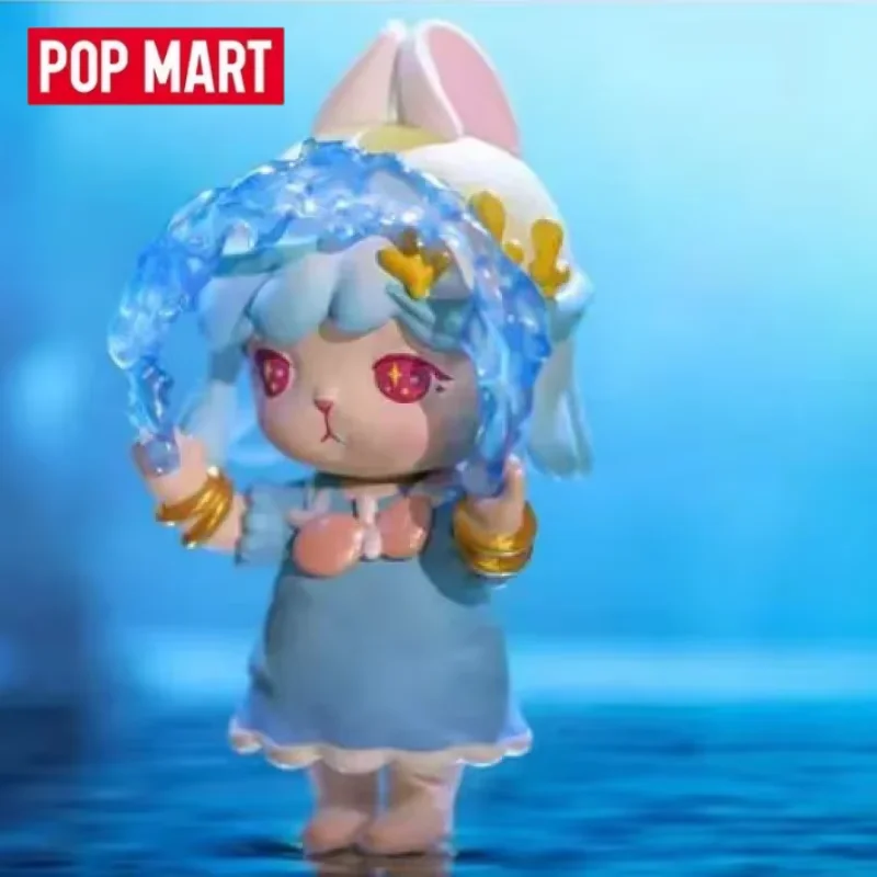 

POP MART Bunny Magic World Series, оригинальная слепая коробка, загадочная коробка-сюрприз, милая аниме-фигурка, украшения, фигурки