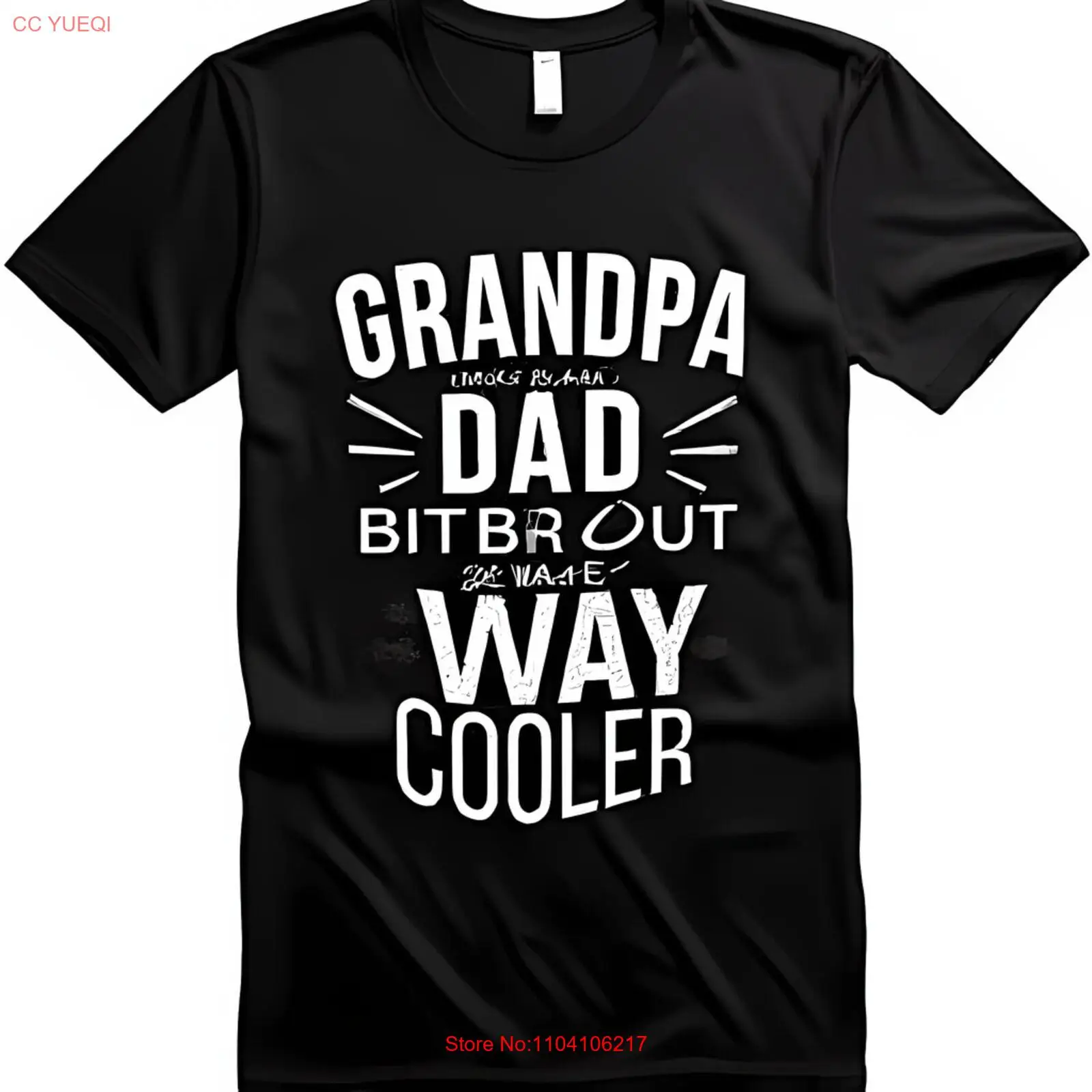 

Cool Black T-Shirt with Bold Grandpa (Looks 85 Acts 45) Graphic Design