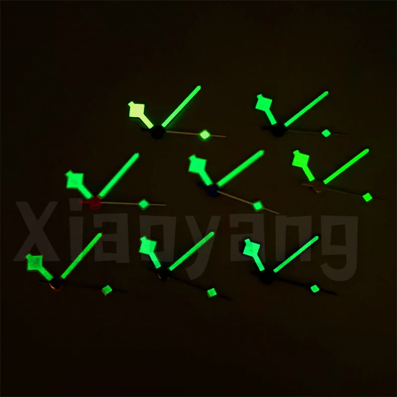 Snowflake Watch Hands Orange Blue White Gold Rose Hand WithGreen Luminous Fit NH34 NH35 ETA2824 DG2813Miyota8215,PT5000 Movement
