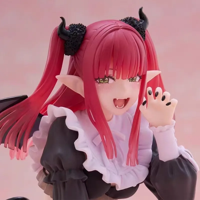 My Dress-Up Darling Marin Figure, Little Devil Succubus Cosplay Kneeling Pose Anime Action Figure, PVC Model Doll Desktop