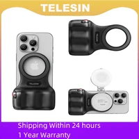 TELESIN MagSafe-Juego de agarre y luz de relleno para obturador de cámara, ayuda de disparo, mango de Control remoto para teléfono Iphone HUAWEI SAMSUNG
