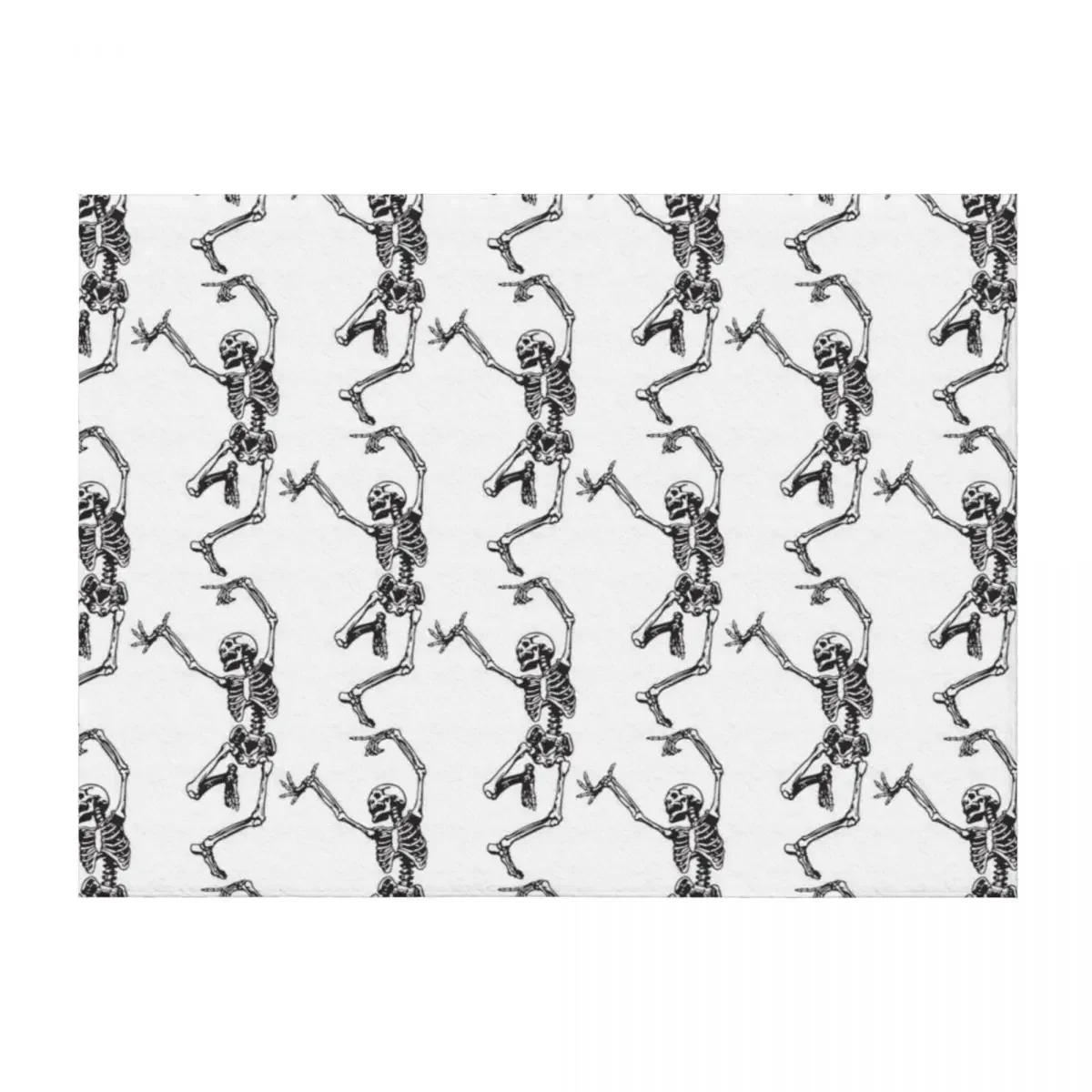 

Dance With Death Throw Blanket Plush christmas gifts Luxury Thicken Custom Blankets