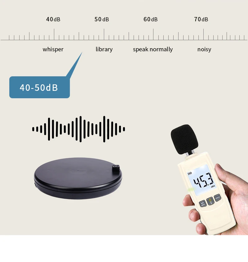 45cm Remote Control Rotating Table 360ยฐ Shooting Display Stand with Socket for Christmas Tree Electric Rotary 100KG Load