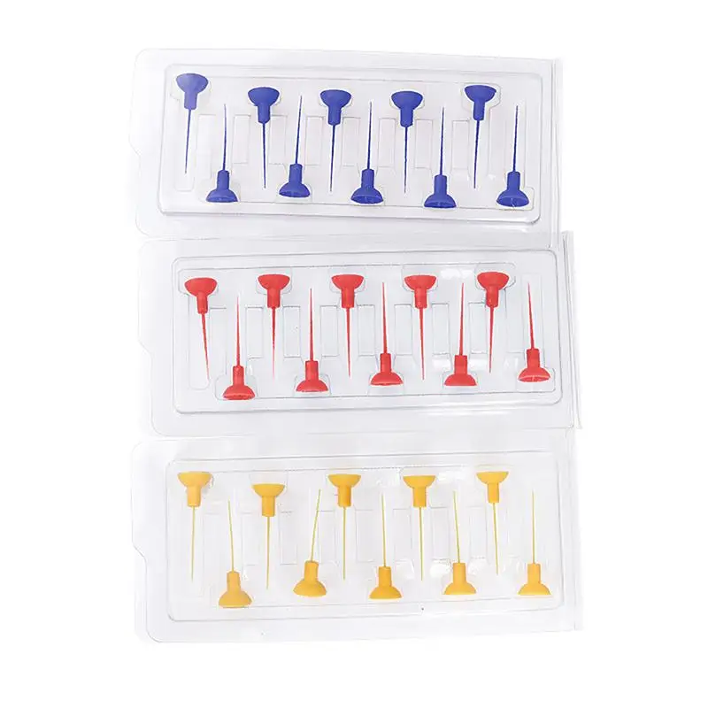 20Pcs Endo Activator Wireless Ultrasonic Washing Tooth Tip Dental Sonic Irrigator Tips Yellow/Blue/Red