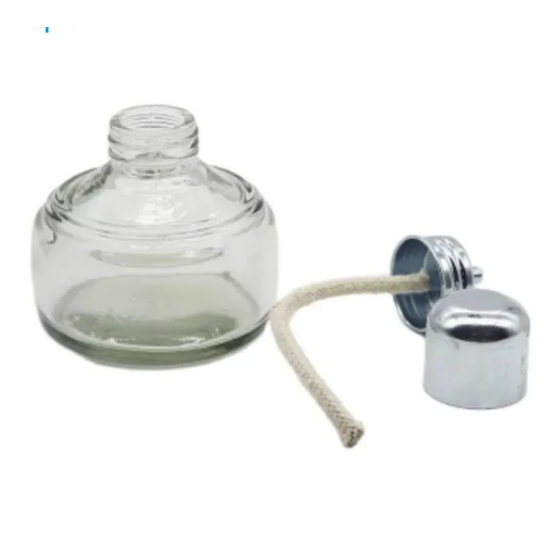 Dental Alcohol Lamp Burner Light Empty Plastic Alcohol Torch Heating Glassware Laboratory Dentistry Woven Wick Lab Equipment New