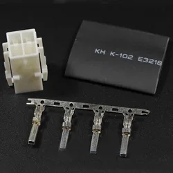 Adaptador de Cable conector de alimentación de CC de onda corta, 4 pines para Yaesu FT-450 FT-991 Kenwood TS-480 ICOM IC-7000 Radio