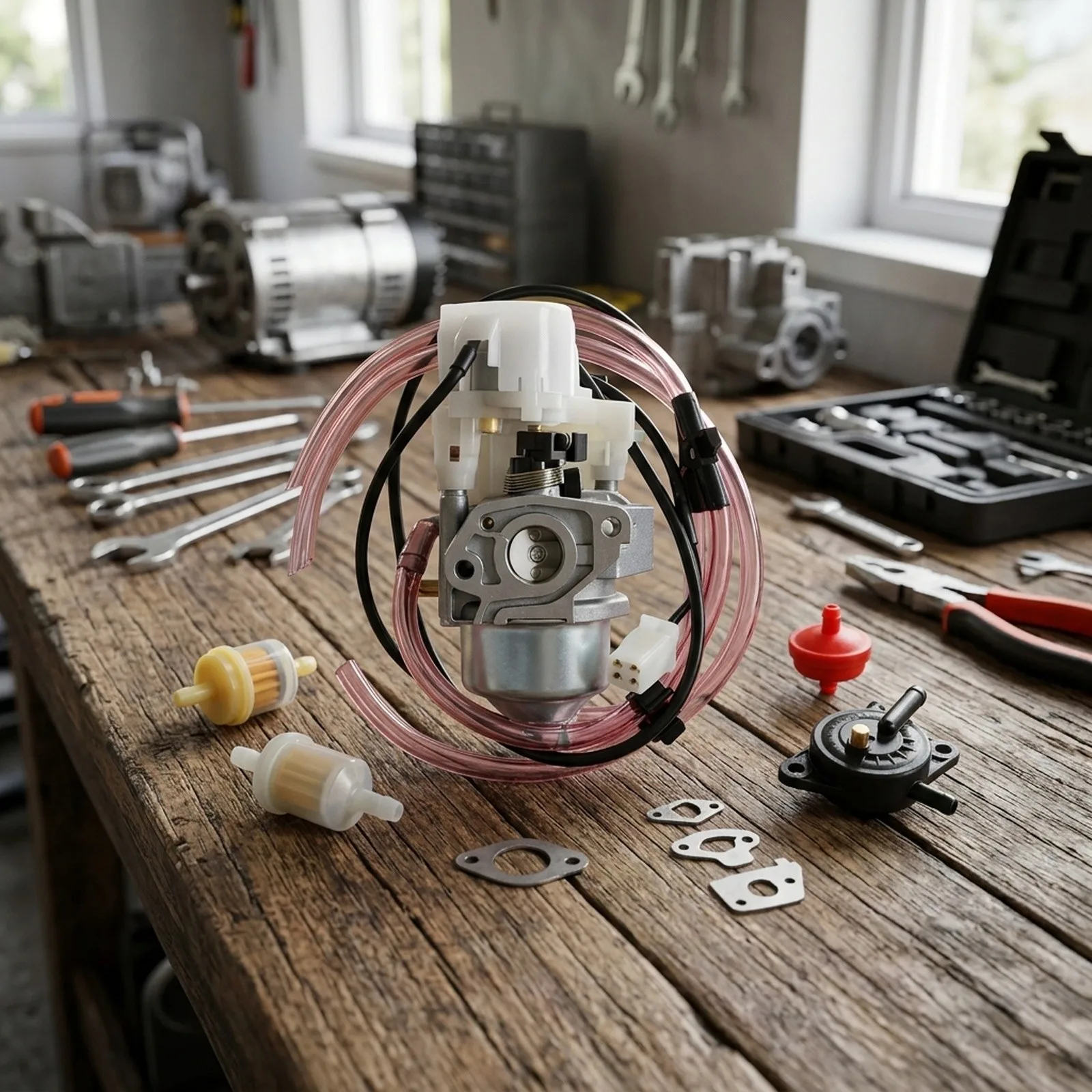 for ferrex EU2000i Carburetor Quick Installation Without Tools Robust Materials For Longevity for versatile Option For