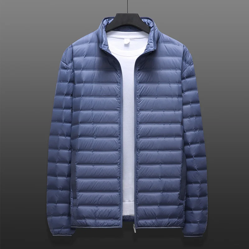 Abrigo de plumas de pato blanco para hombre, Parka ultraligera resistente al agua y al viento, novedad de invierno, 90%, 5XL, 6XL