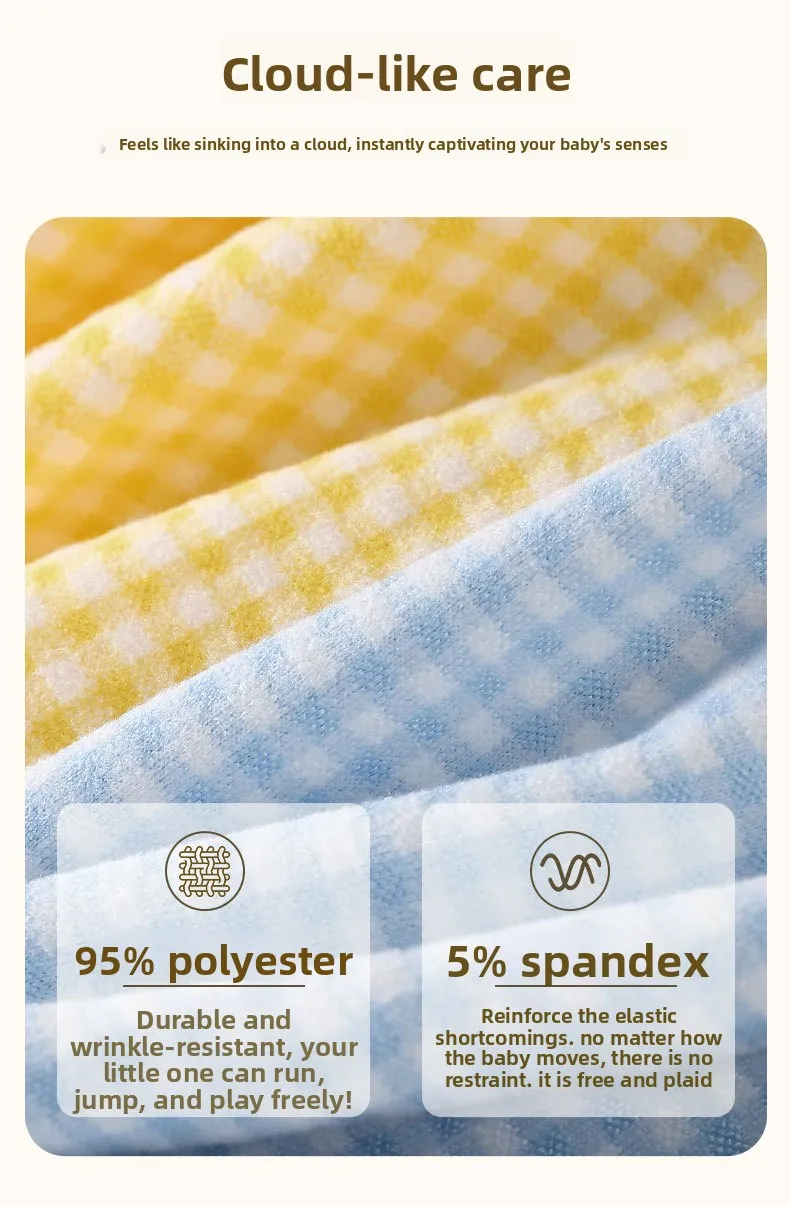 2026 Herbst-Pyjama-Set für Kinder, Lässiges Kariertes Langarm-Hemd mit Revers und Hose, Jugend-Schlafanzug-Bekleidungsset – Detail 4