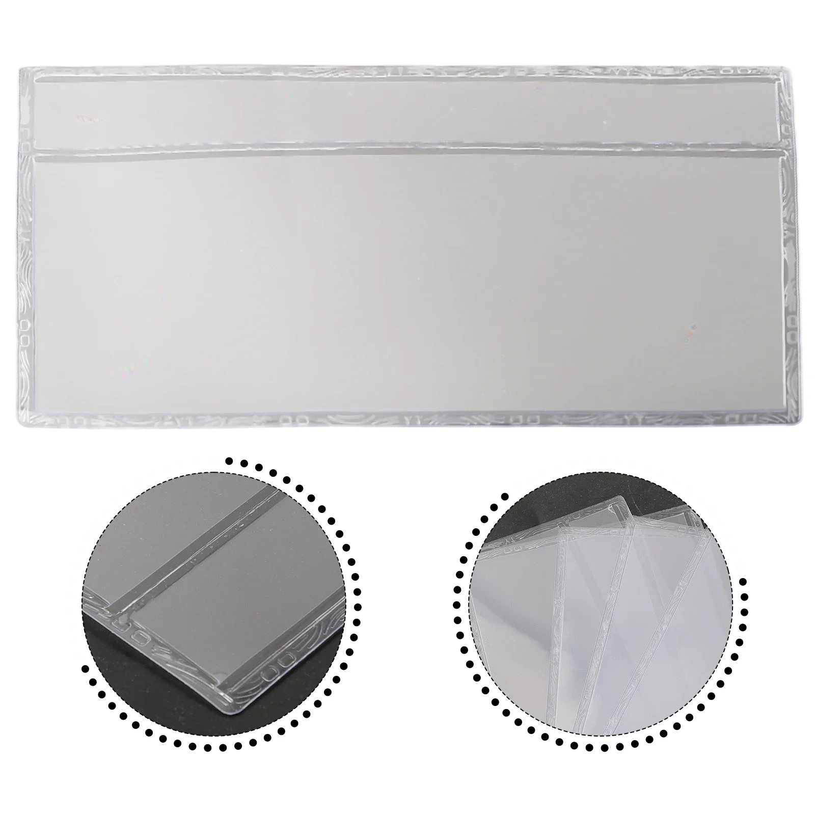 Collection Protection Bags 5pcs Transparent Album Banknote Book Clear Coins Commemorative Currency Paper Money
