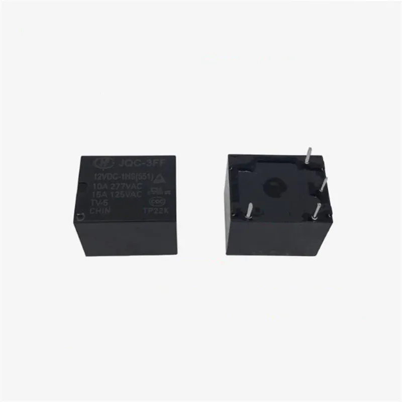 HOT NEW relay JQC-3FF-12VDC-1HS JQC3FF12VDC1HS- 12V DCV12 12VDC  4PIN