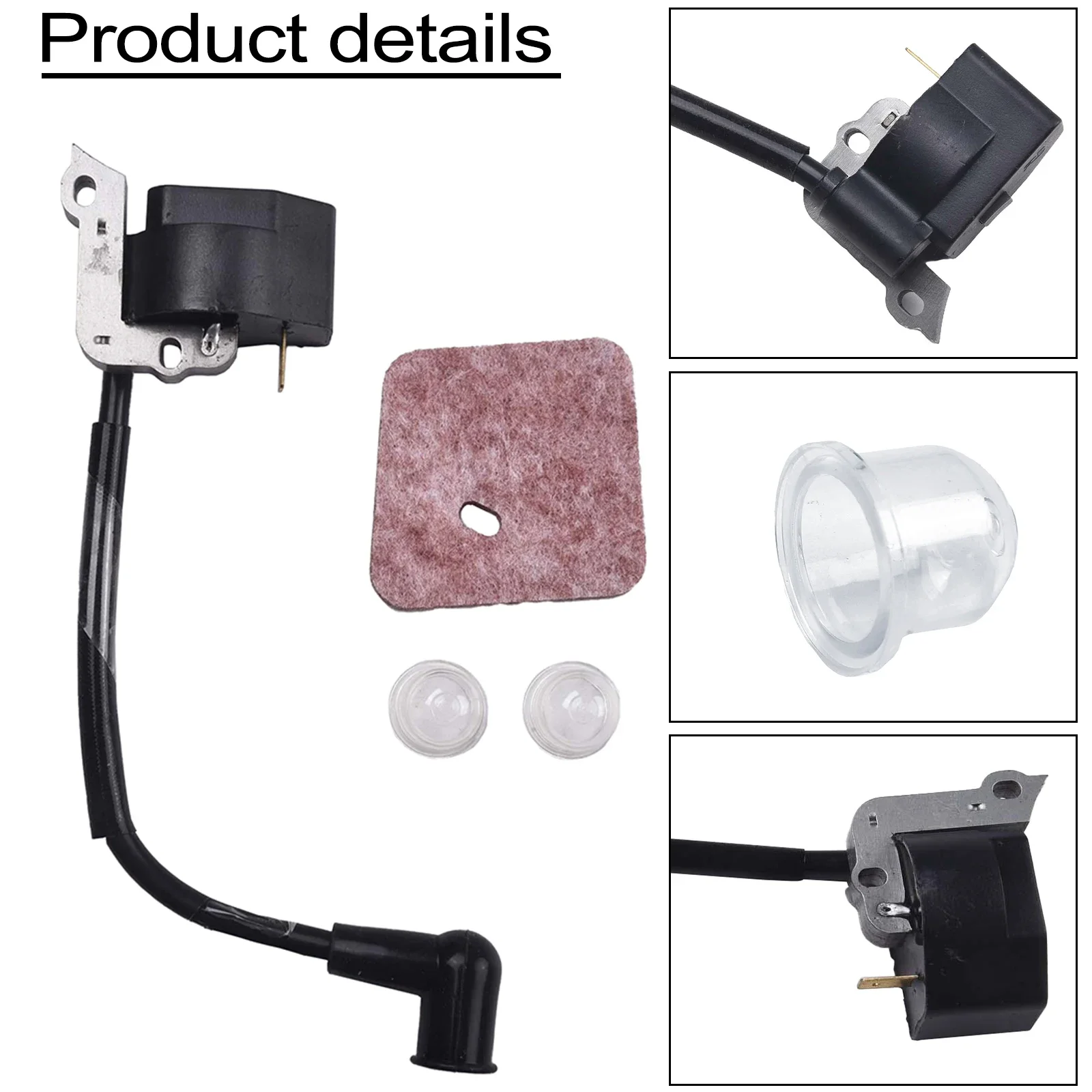 

Premium Replacement Ignition Coil Carburetor for FS38 FS45 FS46 FS55 FS55R HL45 KM55 Wide Compatibility and Durability