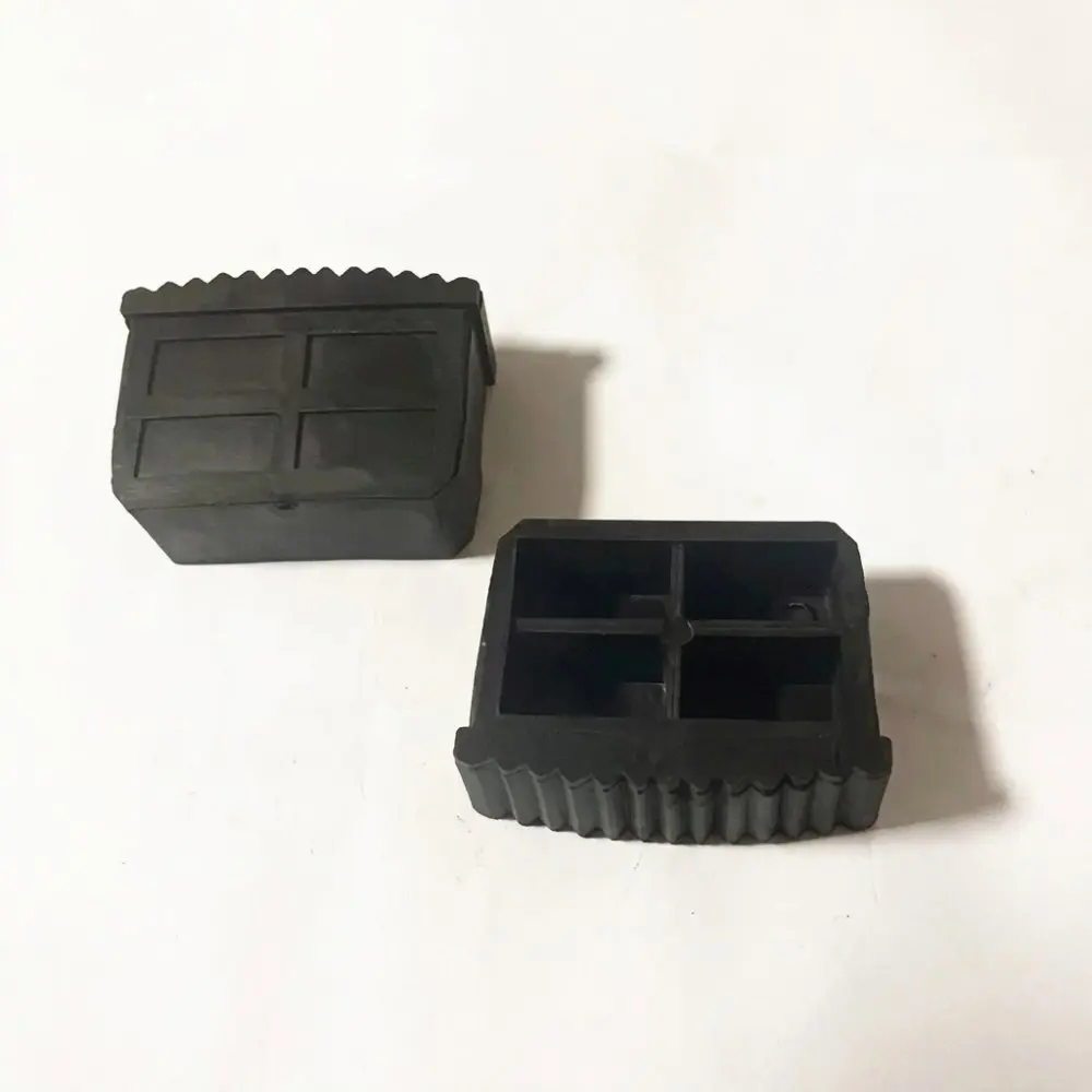 Replacement Rubber Feet For Ladder Anti Slip Protective Base Pad Durable Non Slip Stopper For Industrial Home Ladders