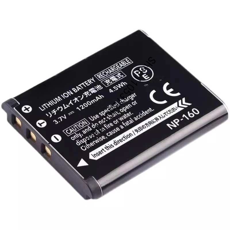 Cargador para batería de cámara Casio NP110/160 Z2000/Z2300/Z3000 ZR10/ZR60