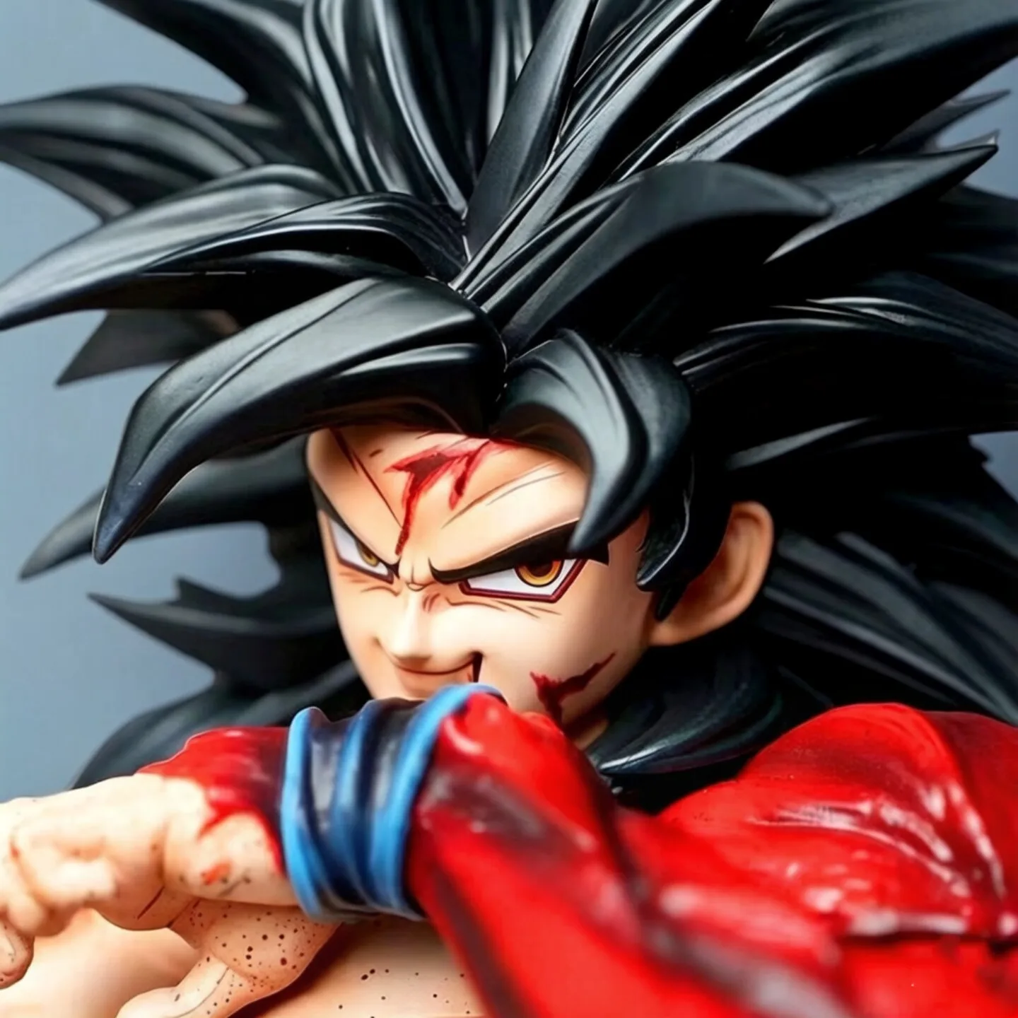 Spot Dragon Ball Z GK Goku Character Replaceable Hand Ssj4 Anime Model Super Saiyan 4 Son Goku Toy Gift Collection view 4