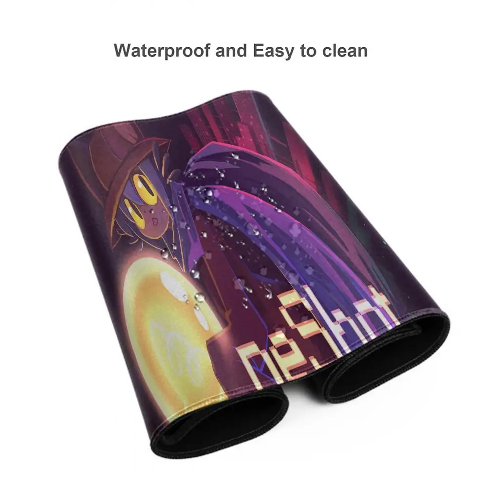 Large Mouse Pad Niko Oneshot XXL Gaming Accessories Office Gamer Keyboard Desk Mat for boy gift Non-Slip Laptop Anime Mousepad