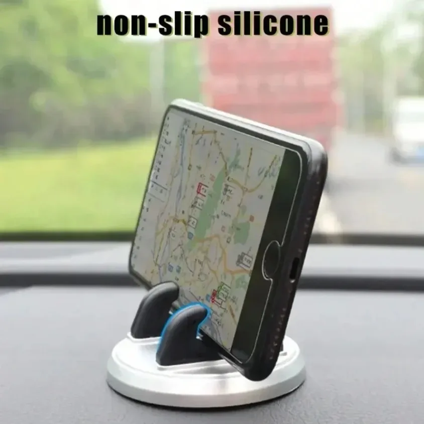 1Pc 360 Degree Rotating Dashboard Holder Car Phone Holder with Anti-slip Pad for iPhone Samsung Xiaomi Huawei Car Accessories