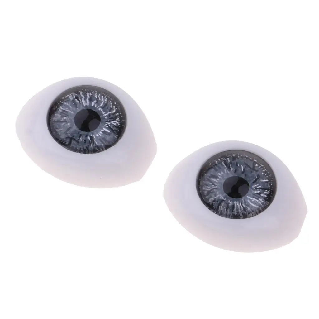 1/4 SD Eyes 14mm for DOD - Silver Iris Black Pupil – Animals Bears Mask Toy