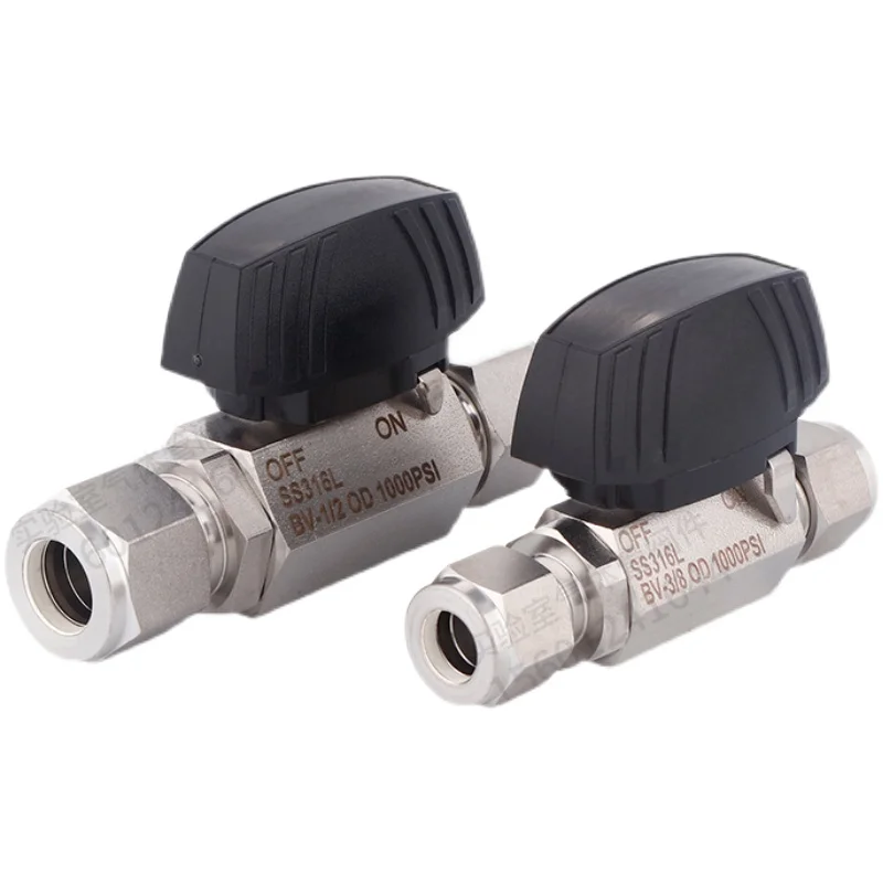 

Two way ball valve, low-pressure ball valve 1000psi316