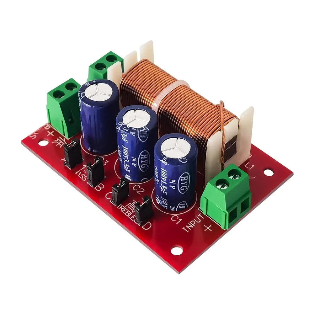 400W Two-Way Crossover Module YLY 2088 with Oxygen-Free Copper Inductor and High-Capacity Capacitor for Stable Performance