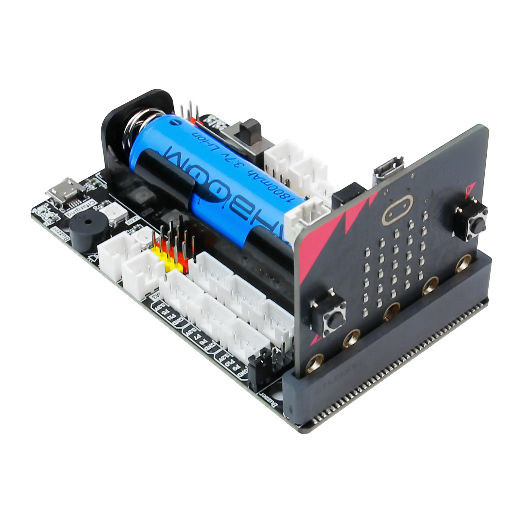 

Yahboom Superbit Microbit Expansion Board Comes with IIC UART WIFI Sensor Interface and RGB Light for BBC Micro:bit V2 V1