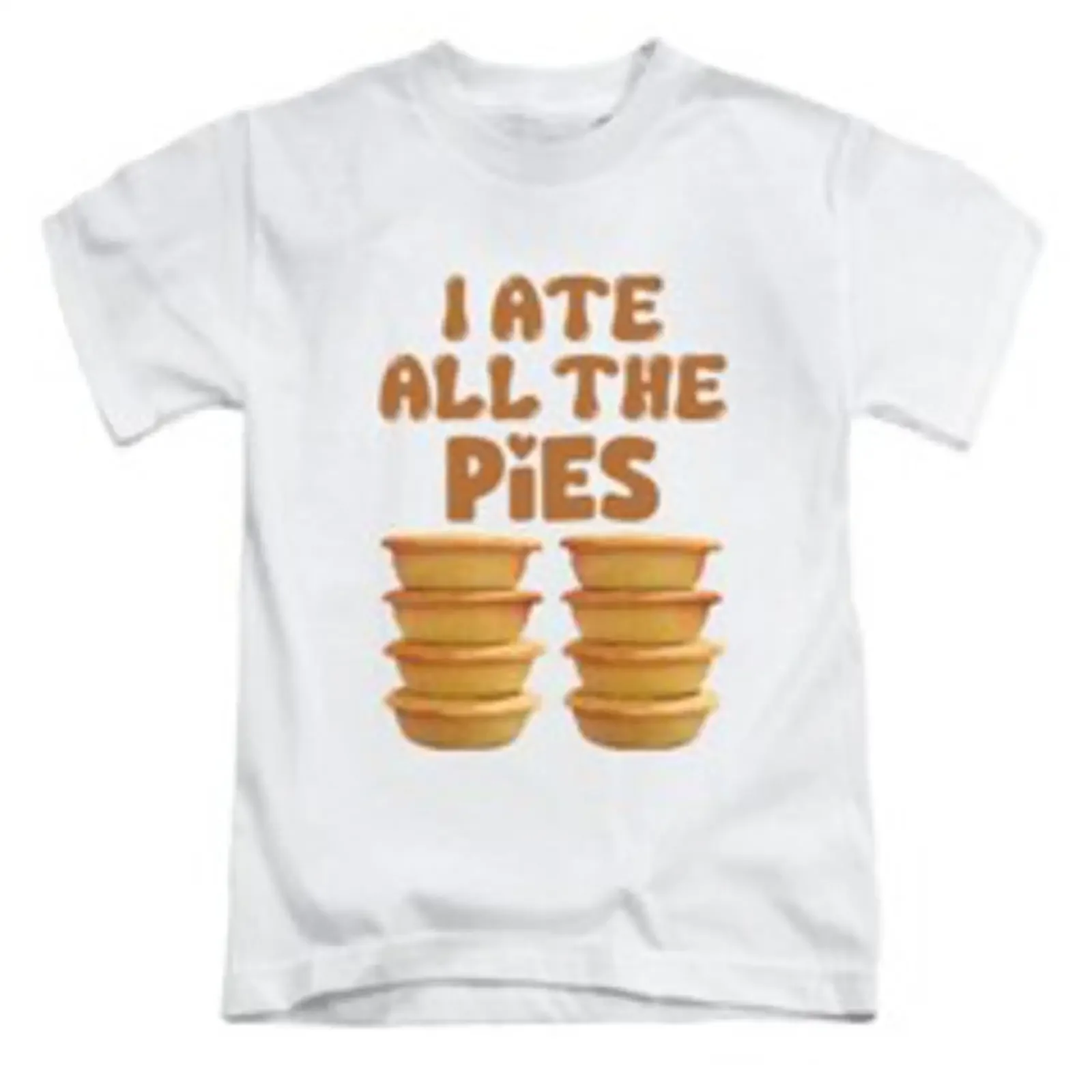 T Shirt I Ate All The Pies Erwachsene Lustig Kuchen Essen Spaß Oberteil Neu vintage Washed Top For Everyday Wear streetwear