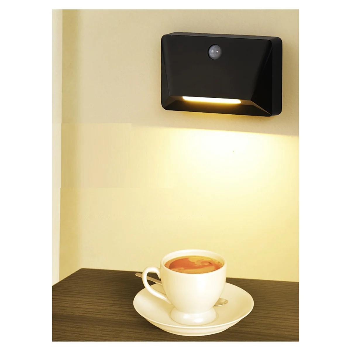 A71P Home Corridor Night Light Human Body Sensor Light Smart LED Dormitory Charging Wall Light