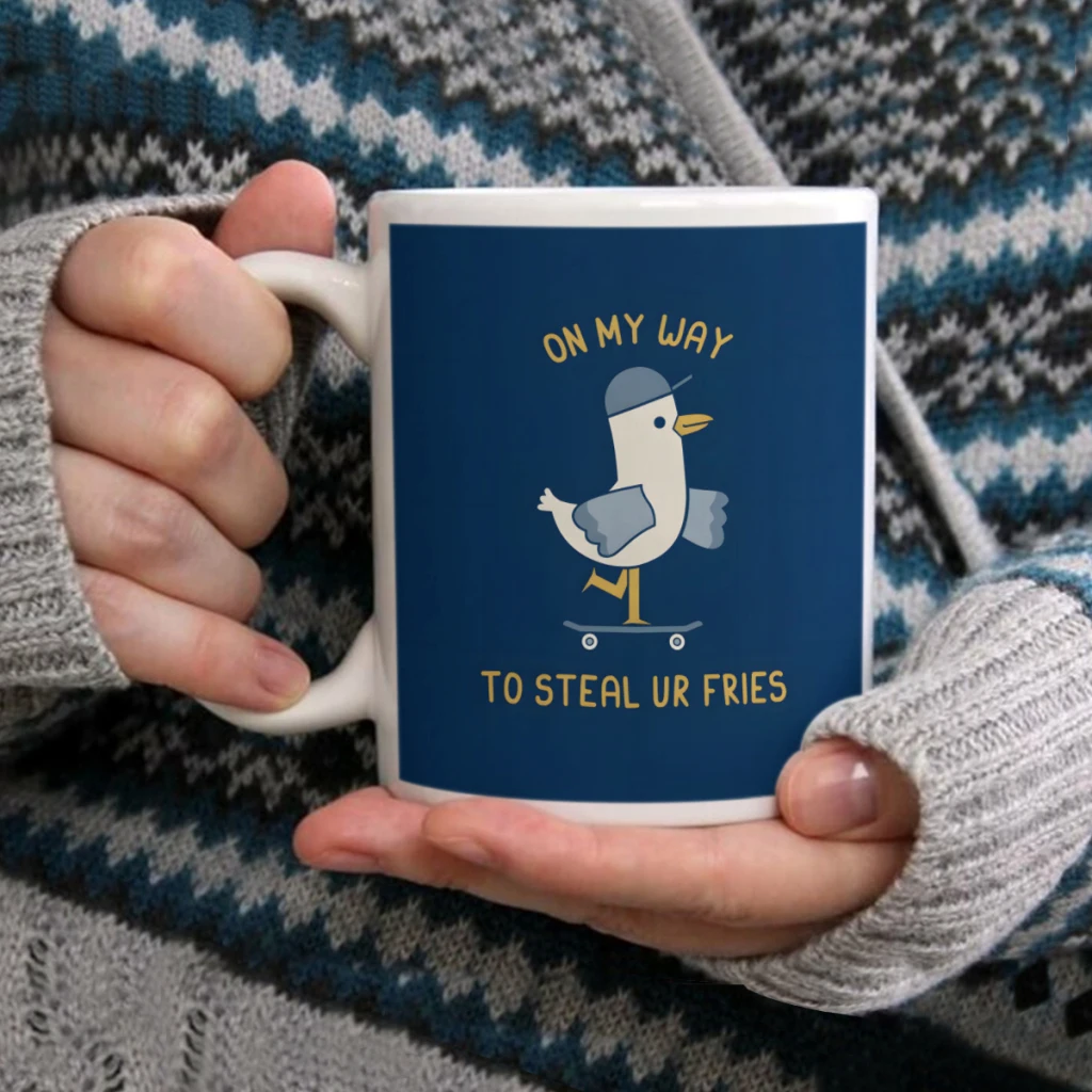 

On My WayCoffee Mug Tea Cup 11oz Coffee Cup Funny Birthday Ceramic Mug Personalized Cup