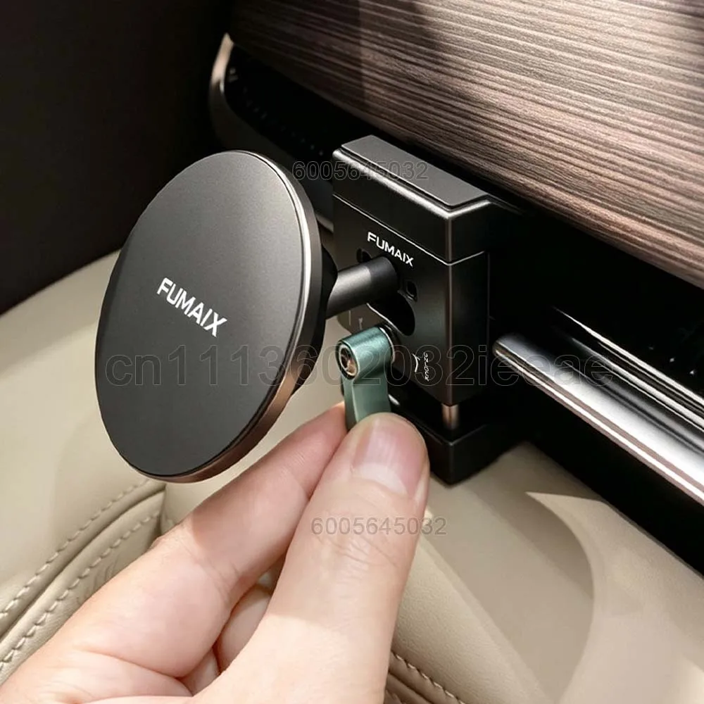 Magnetic Car Phone Holder For Voyah Dream 2025-2027 Air Vent Mount Aluminum Alloy Mobile Phone Stand Car Interior Accessories
