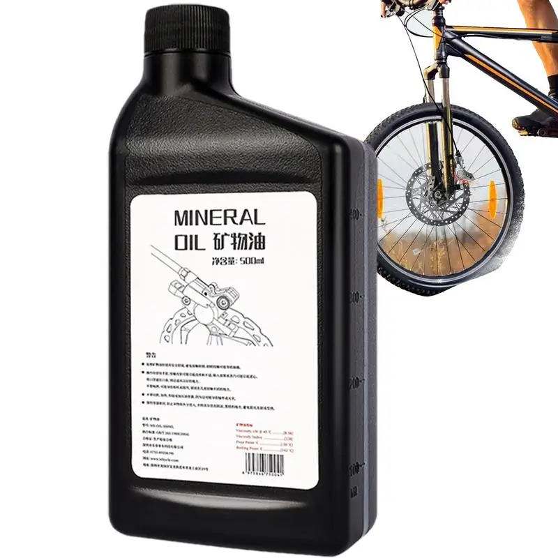 Hydraulic Mineral Oil 500ml Bicycle Brake Oil Liquid Hydraulic Disc Brake Oil Road Bicycle Brake Caliper Lube Brake Fluid