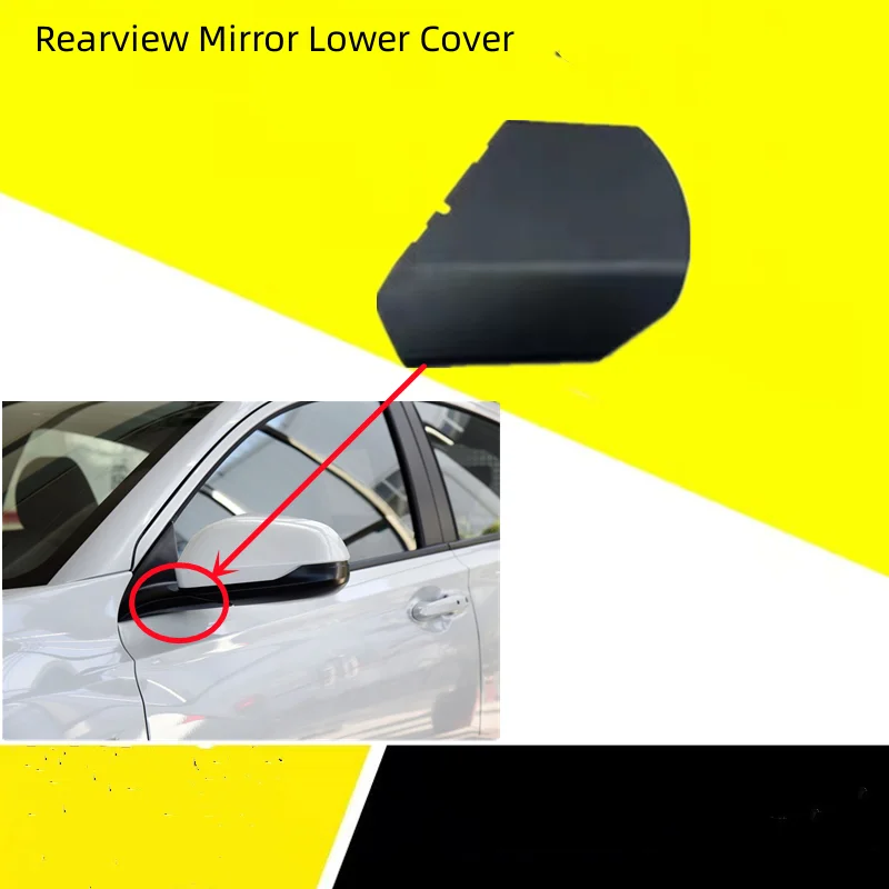 

For Honda 2015-2022 VEZEL XRV Rearview Mirror Lower Cover Rear View Mirror Base Screw Small Cover Plate