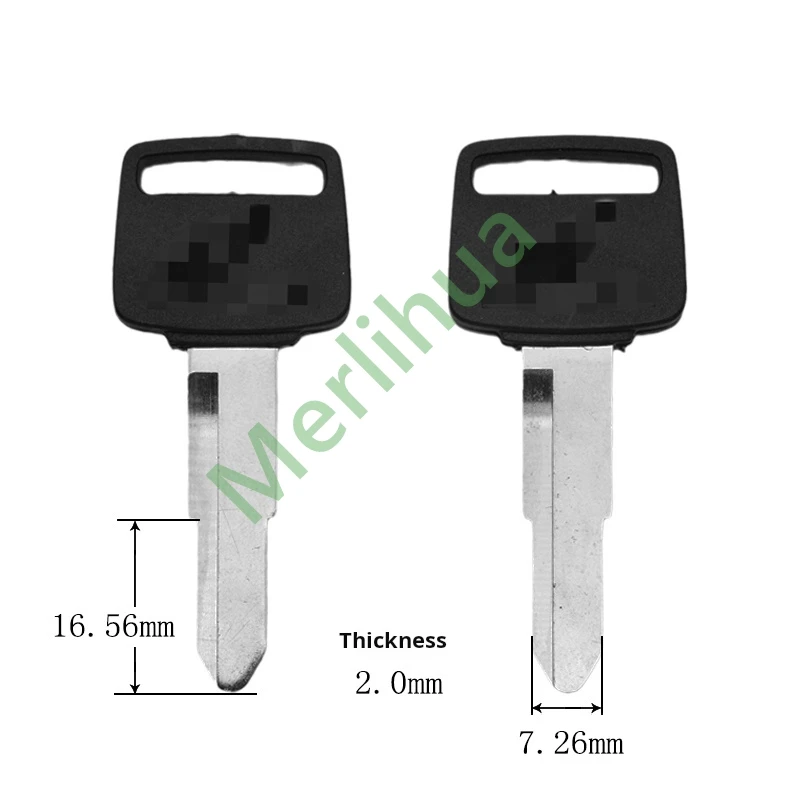 Honda motorcycle key, suitable for: new Honda King motorcycle key blank, Honda Prince motorcycle key.