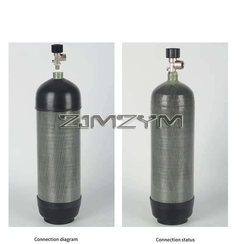 Gas Cylinder Connection Valve Submersible Fire Gas Cylinder Port Connection Valve G5/8 M18*1.5 Threaded Bottle Head Valve