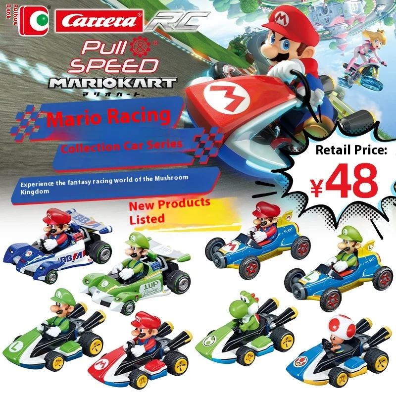 Voiture de course électrique Super Mario pour enfants, voiture télécommandée, mini jouet, anime périphérique, vente en gros, souptoys, garçon